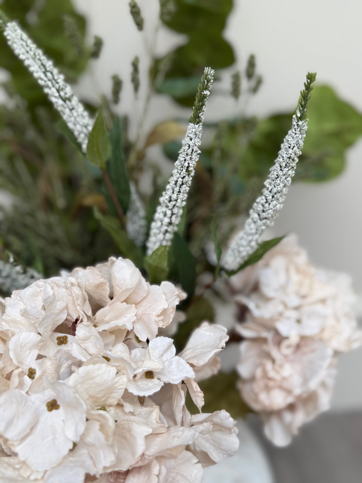 Autumn Oyster Hydrangea Bunch