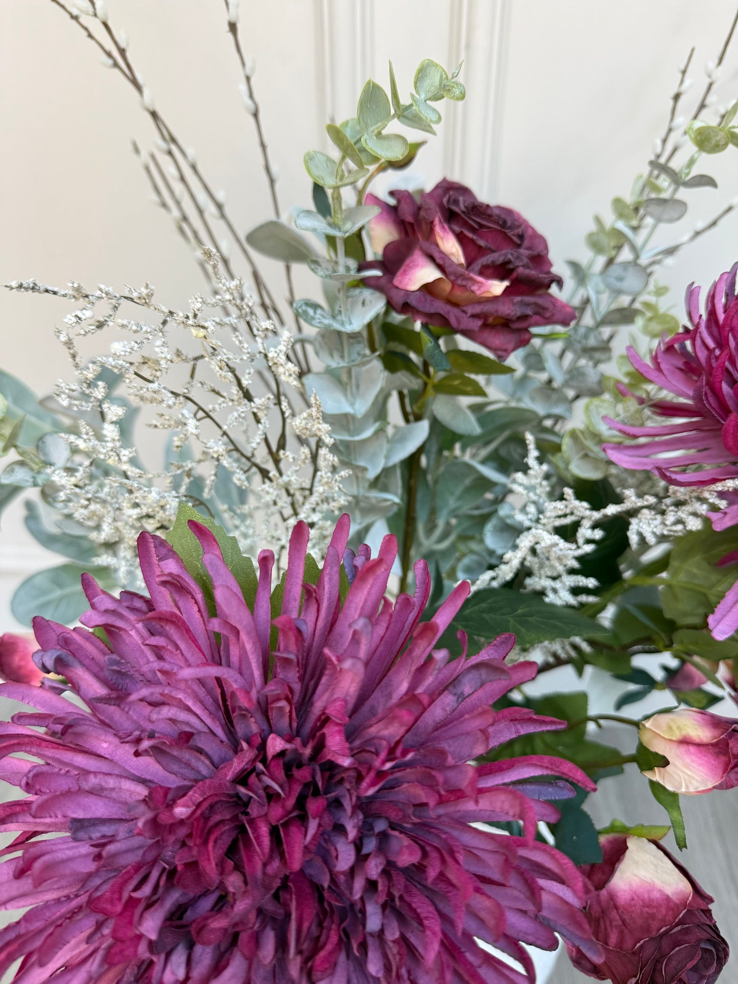 Luxury Mulberry and Pussy Willow Bunch