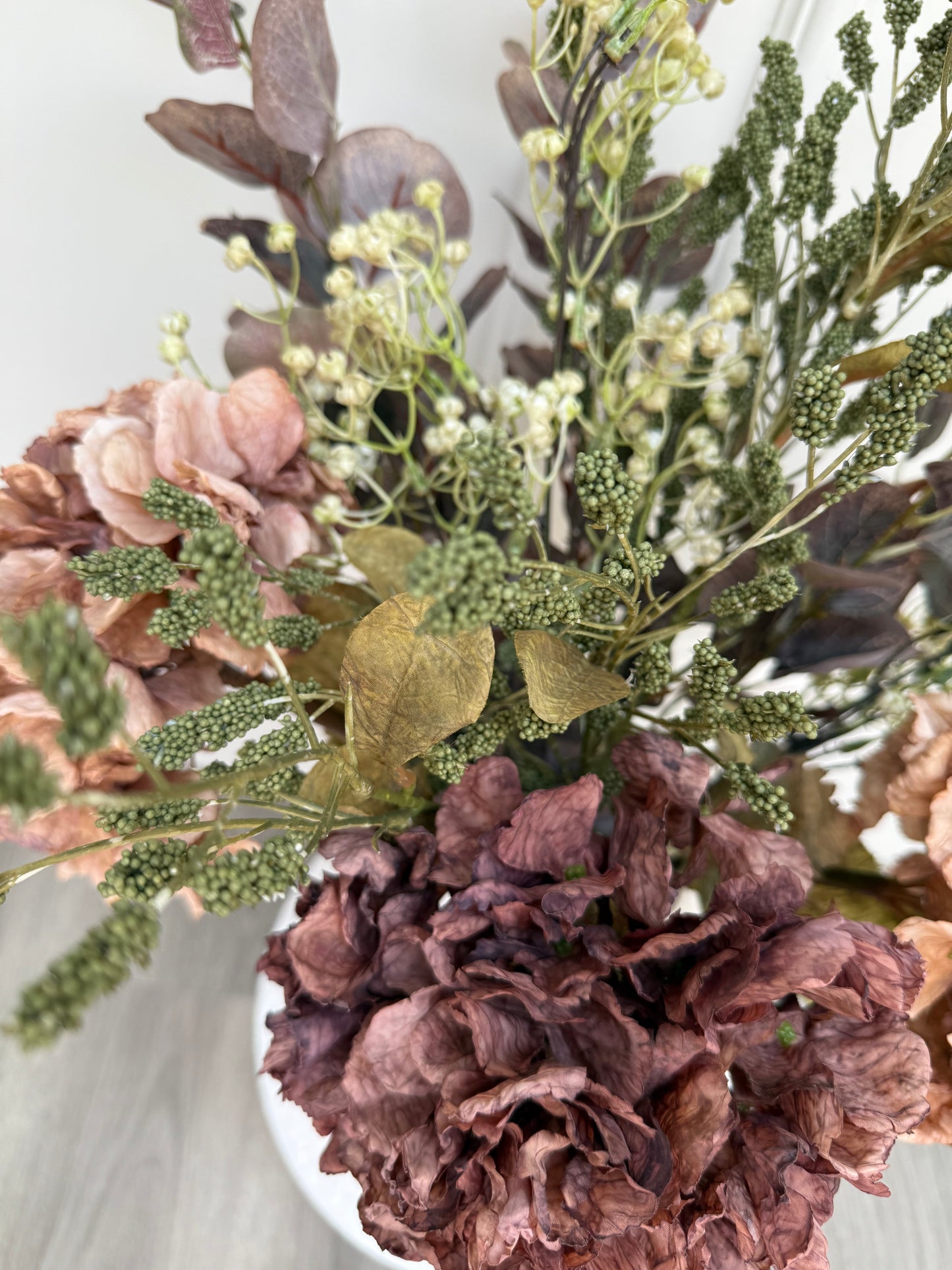 Autumn Tones Hydrangea Bunch