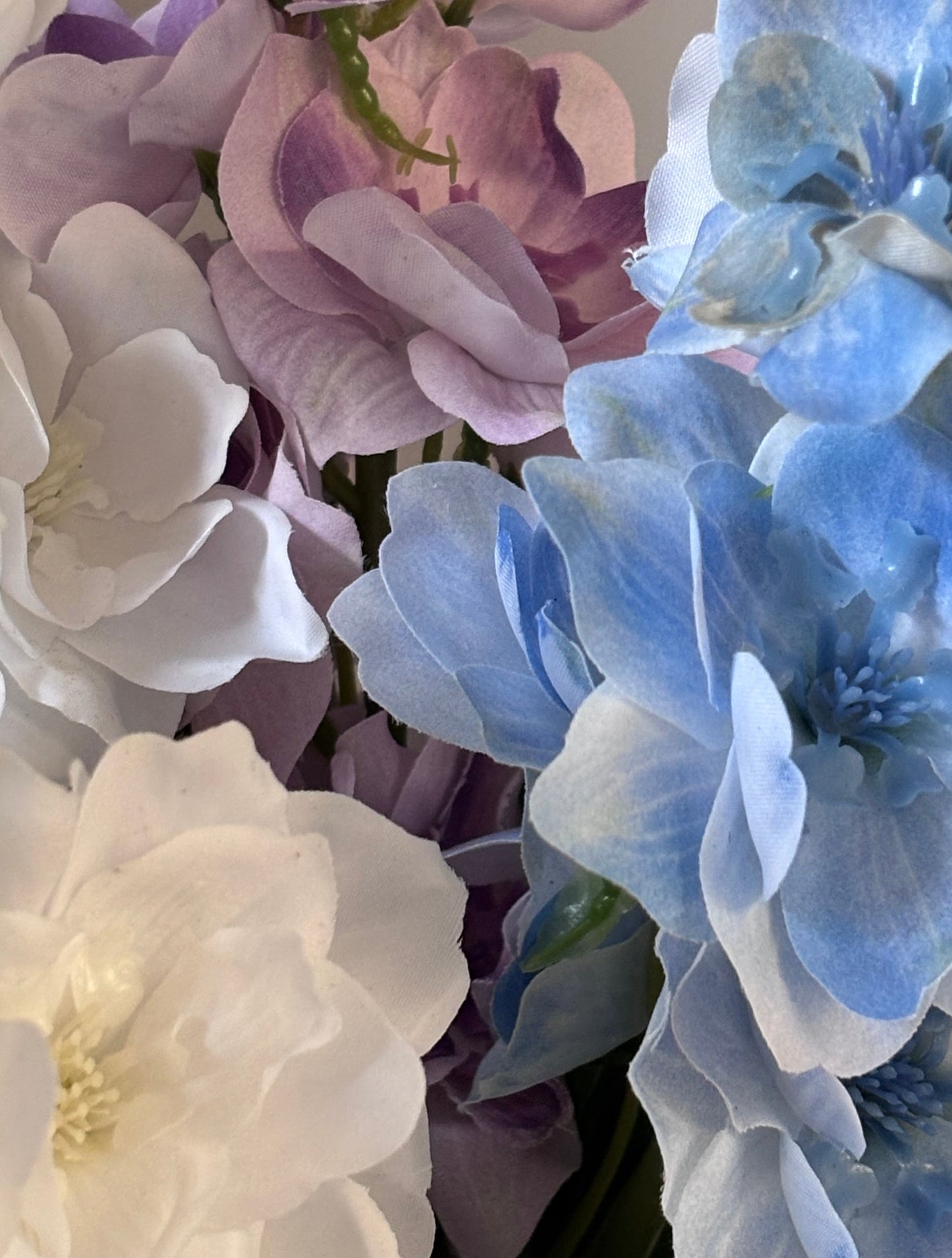 Pastel Delphinium Bunch