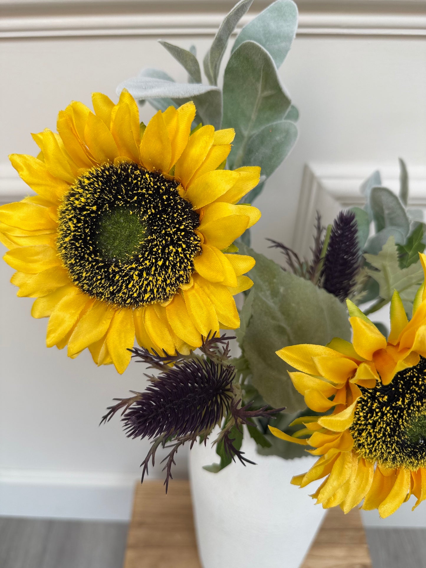 Sunflower and Thistle Bunch