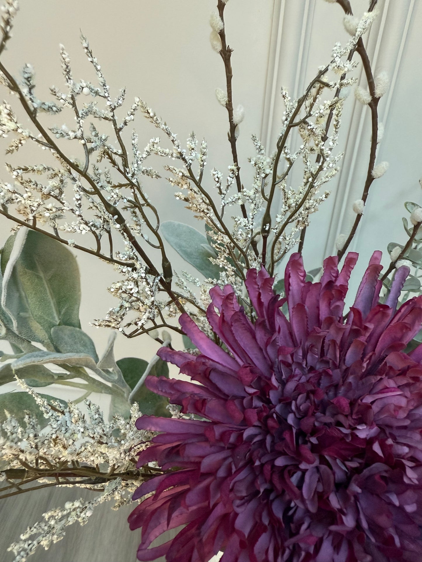 Mulberry with Frosted Tones Foliage Bunch - Small