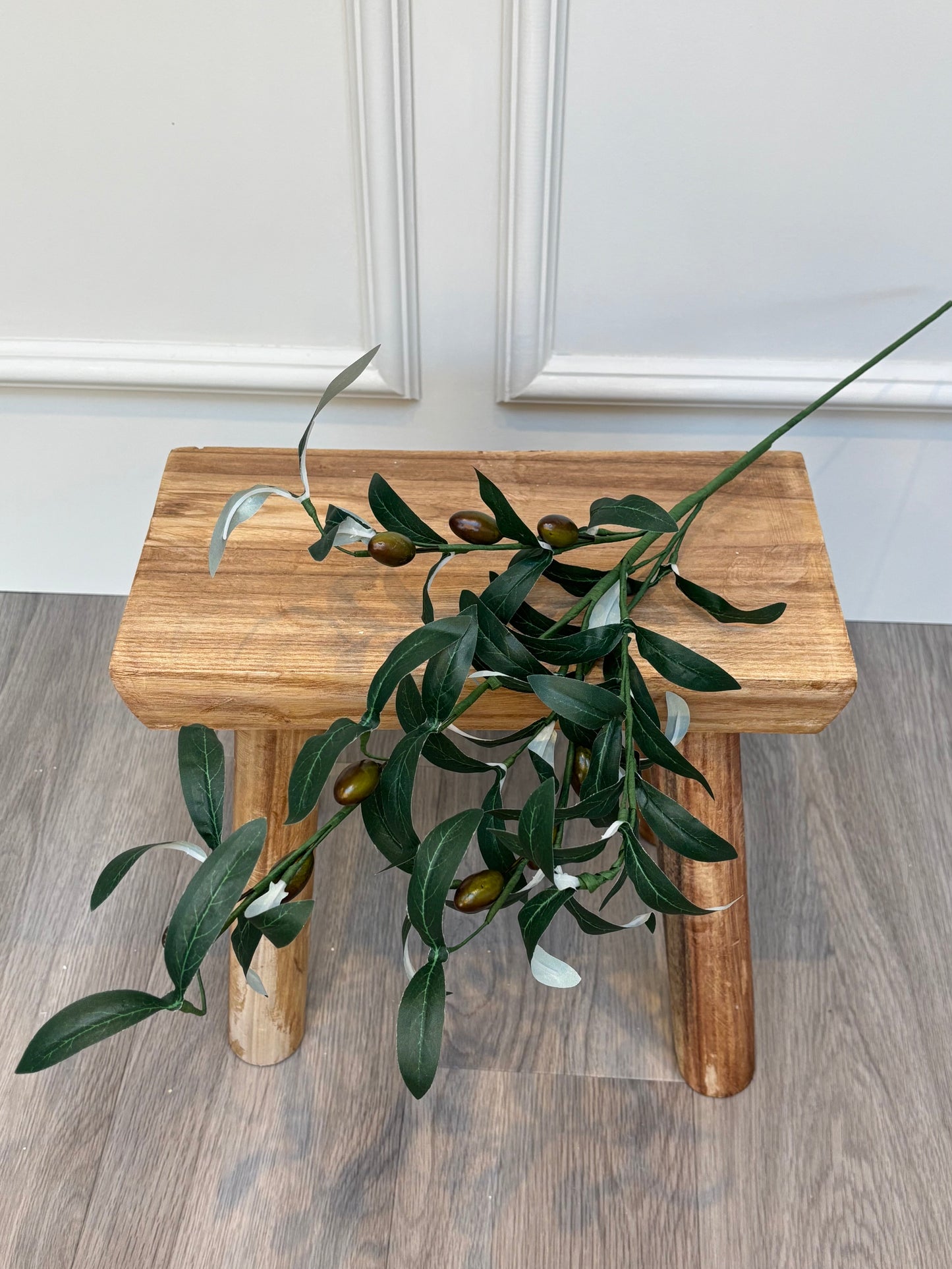 Faux Olive Stem - 3 Stems