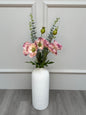 Blush Poppy and Eucalyptus Bunch