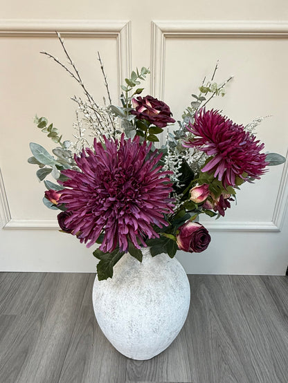 Luxury Mulberry and Pussy Willow  Bunch