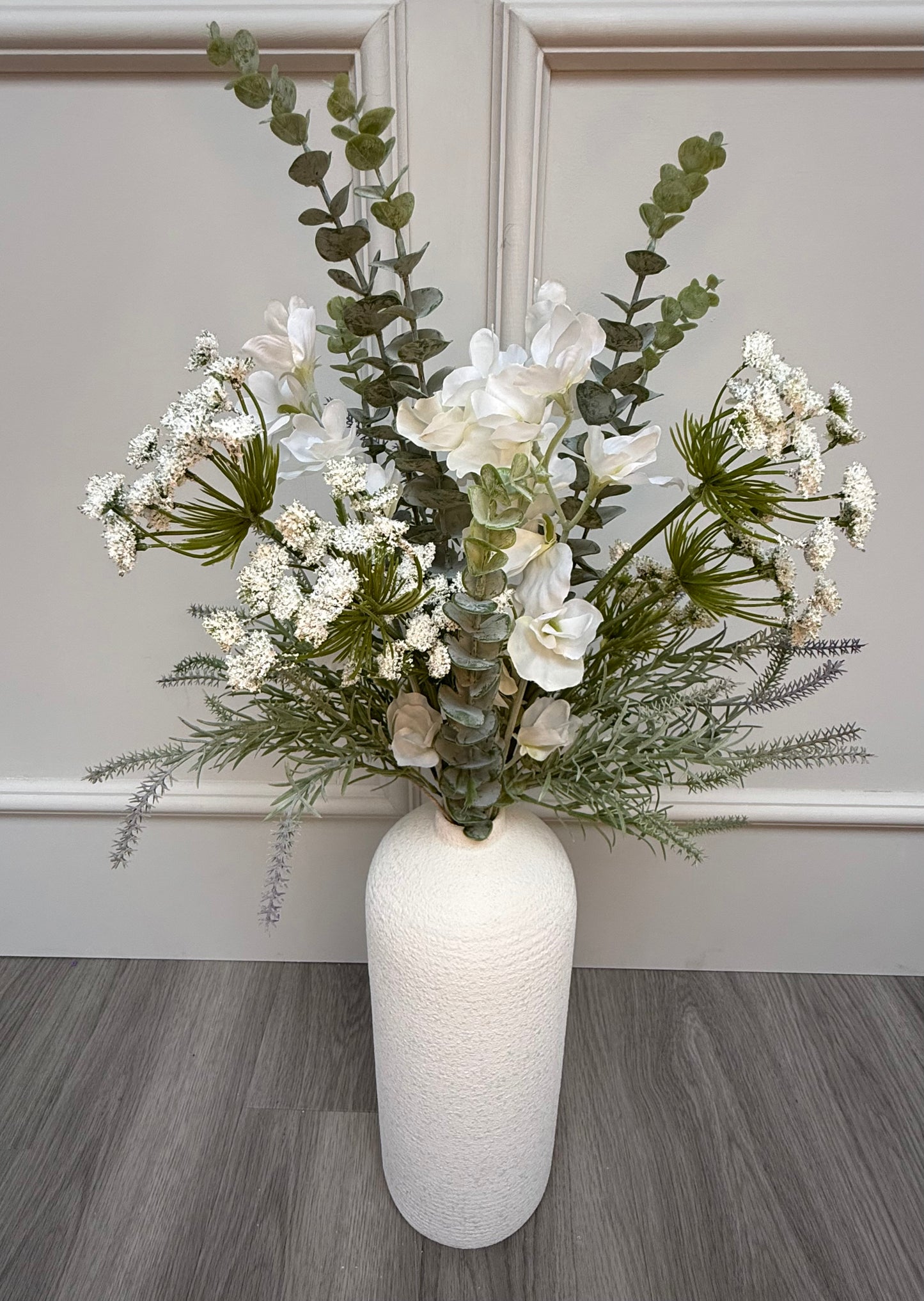 Faux Sweet Pea, Cow Parsley & Fauxliage Bunch