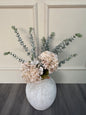 Small Hydrangea & Dusted Eucalyptus
