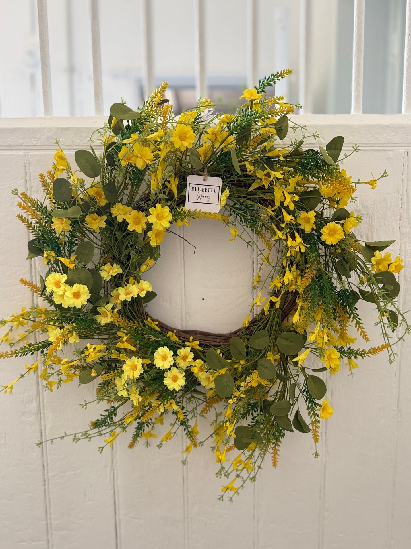 Faux Floral Wreath