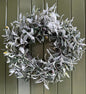 Frosted Olive Wreath