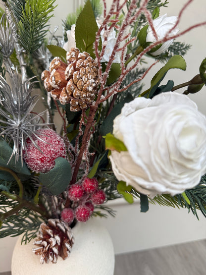 White Rose and Spruce bunch