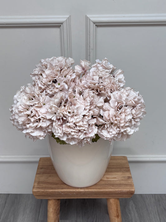 Oyster Dried Touch Hydrangea Bunch