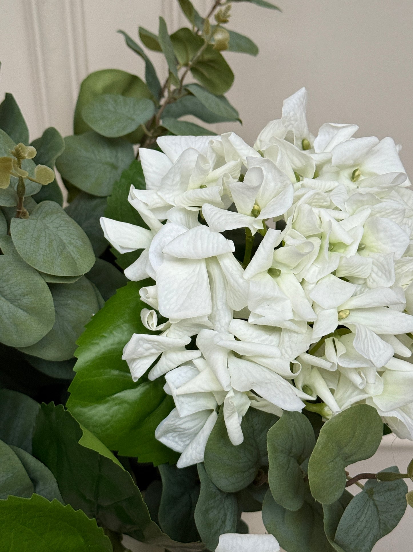 Hydrangea and Eucalyptus Bunch