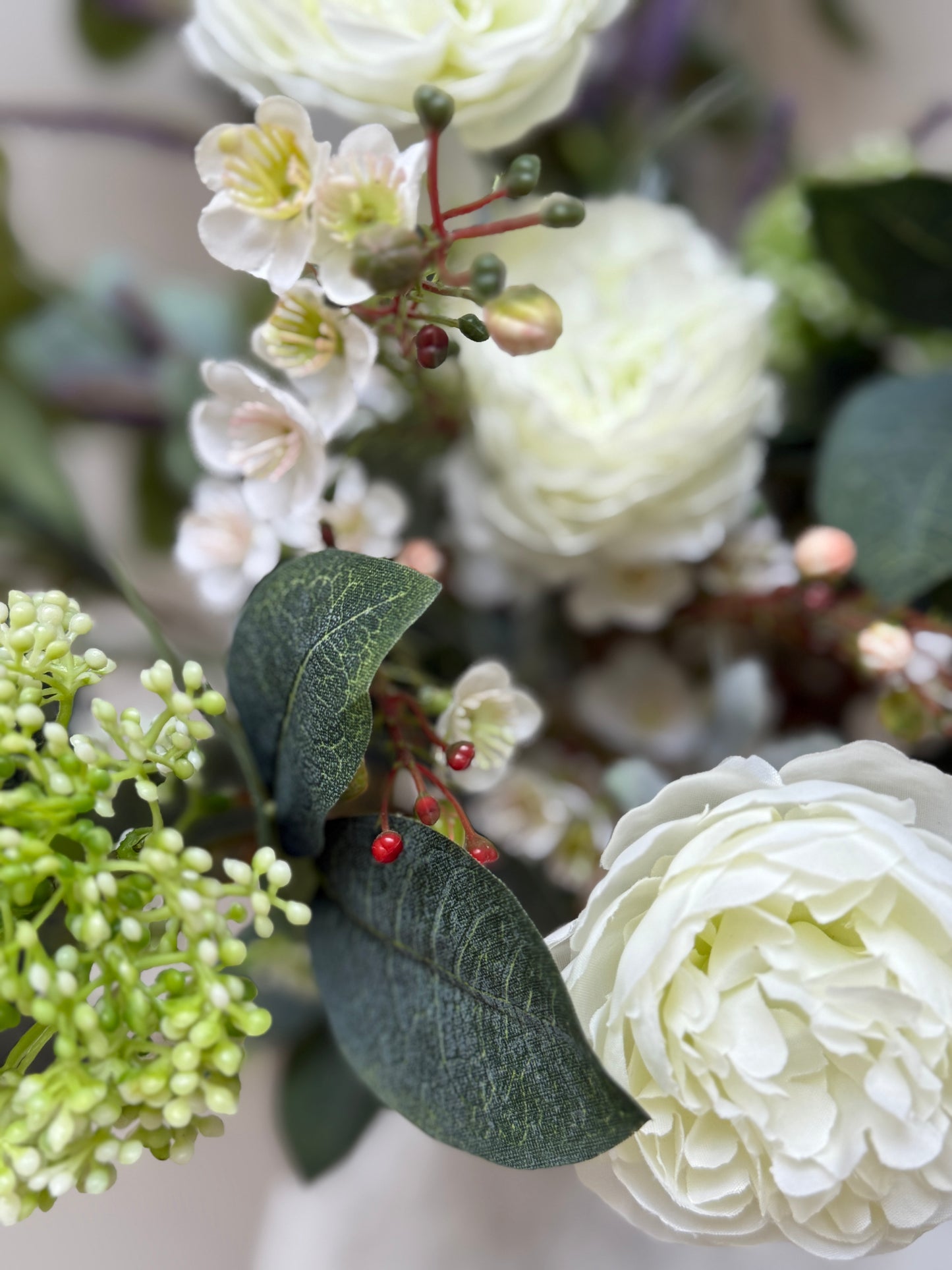 The Ivory Bunch: Ranunculus & Wax Flower