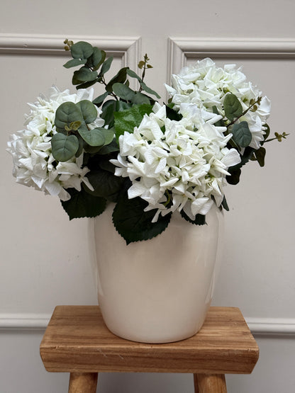 Hydrangea and Eucalyptus Bunch