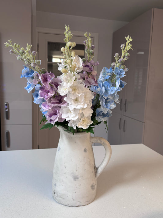 Pastel Delphinium Bunch