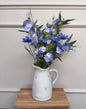 Lilac Sweet Pea and Cosmos Bunch