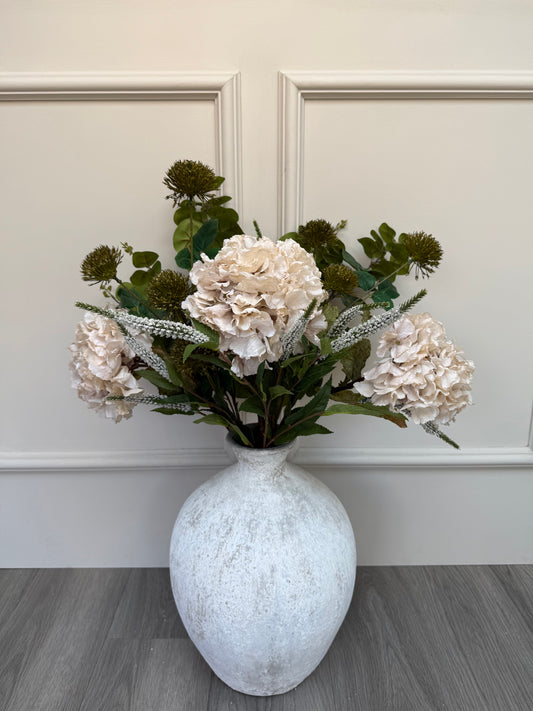 Autumn Neutral Tones Hydrangea Bunch