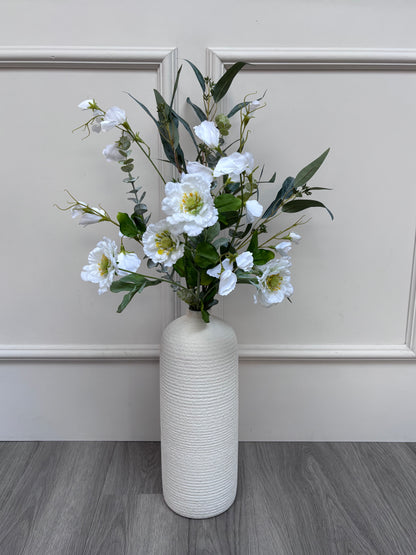 White Sweet Pea Bunch