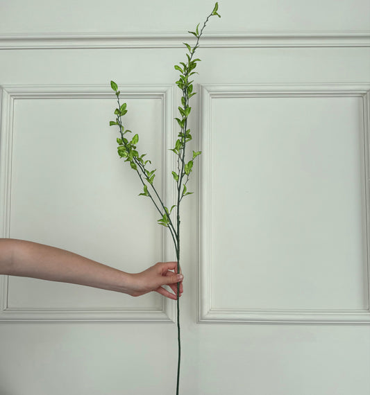 Faux Leaf Spray