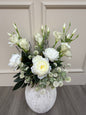 Luxe White Faux Stems by Bluebell Spinney