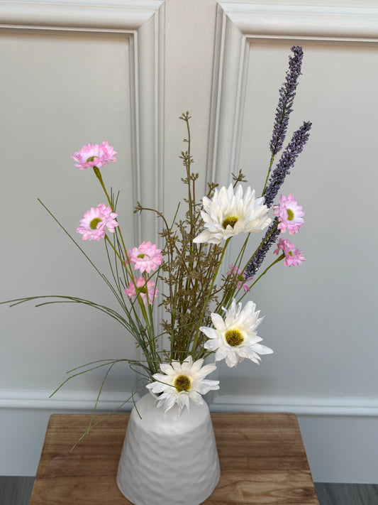 Faux Wild Flower Spray