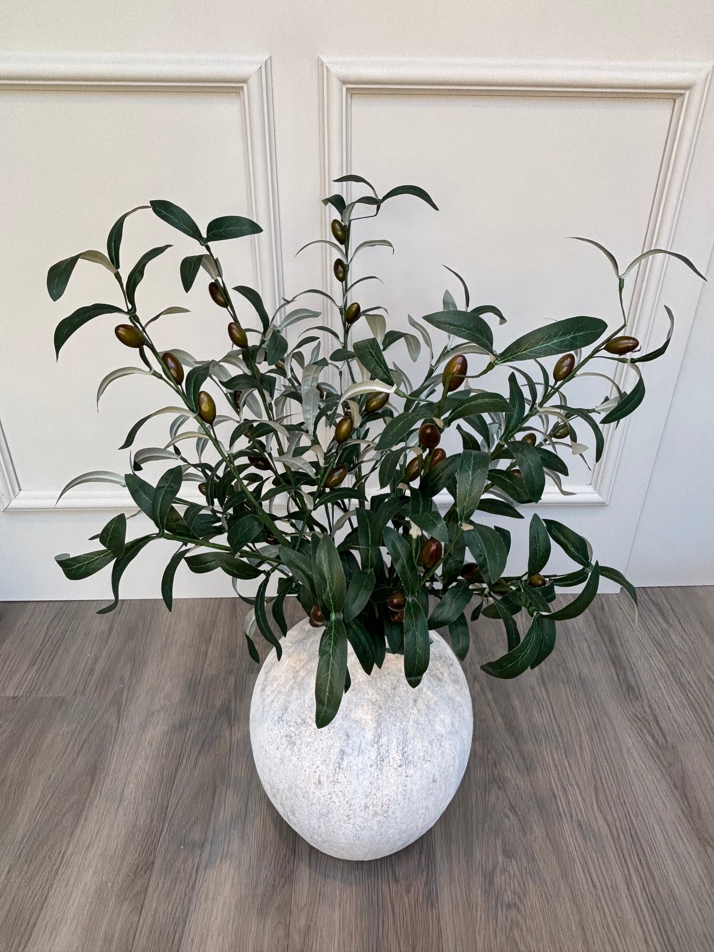 Faux Olive Stem - 3 Stems