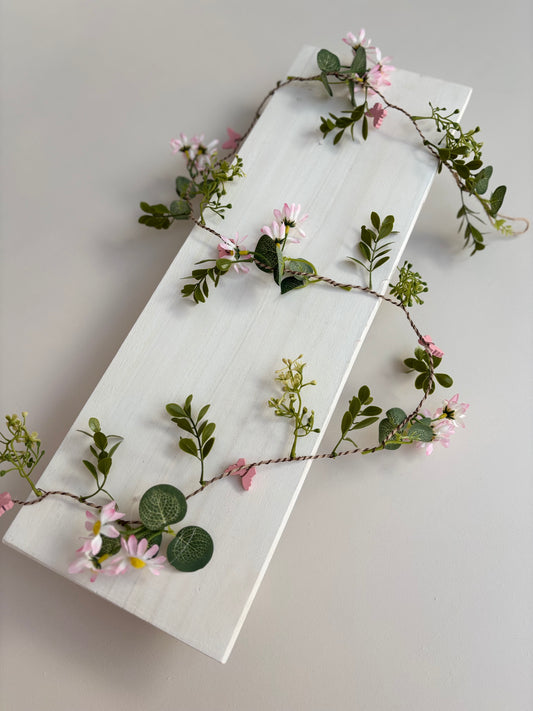 Faux Daisy Garland