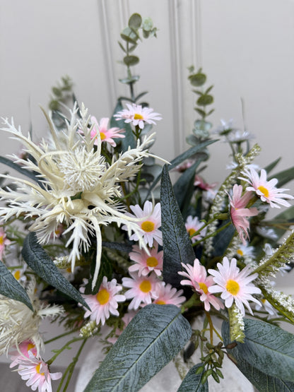 Pink and White Aster Bunch